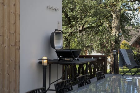 Chalet La Rocade, outdoor hot-tub