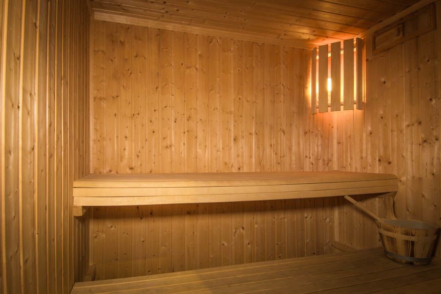 The Sauna in Chalet Novelin in Les Gets
