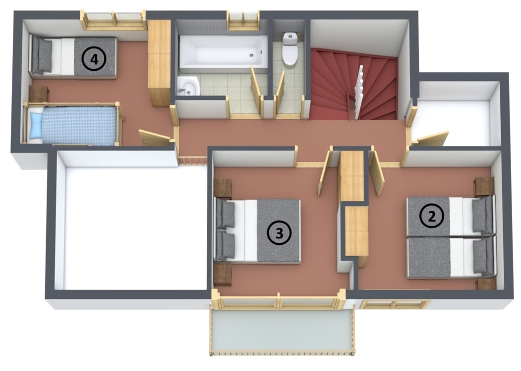 Floor plan of Portes du Soleil 2