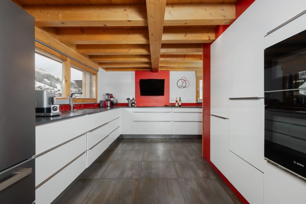 Le Salon Spacieux d'Alpine Lodge