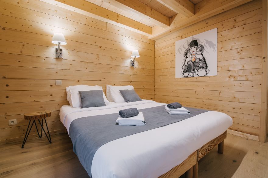 Chambre 1 à Alpine Lodge