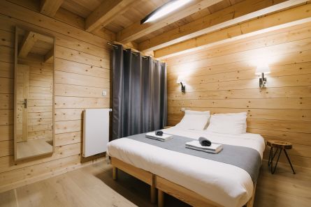 Chambre 2 du Chalet Alpine Lodge