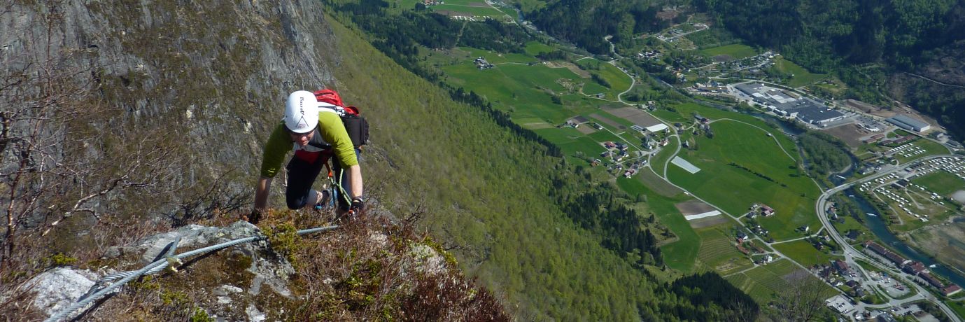 Climbing Les Gets with Via Ferrata