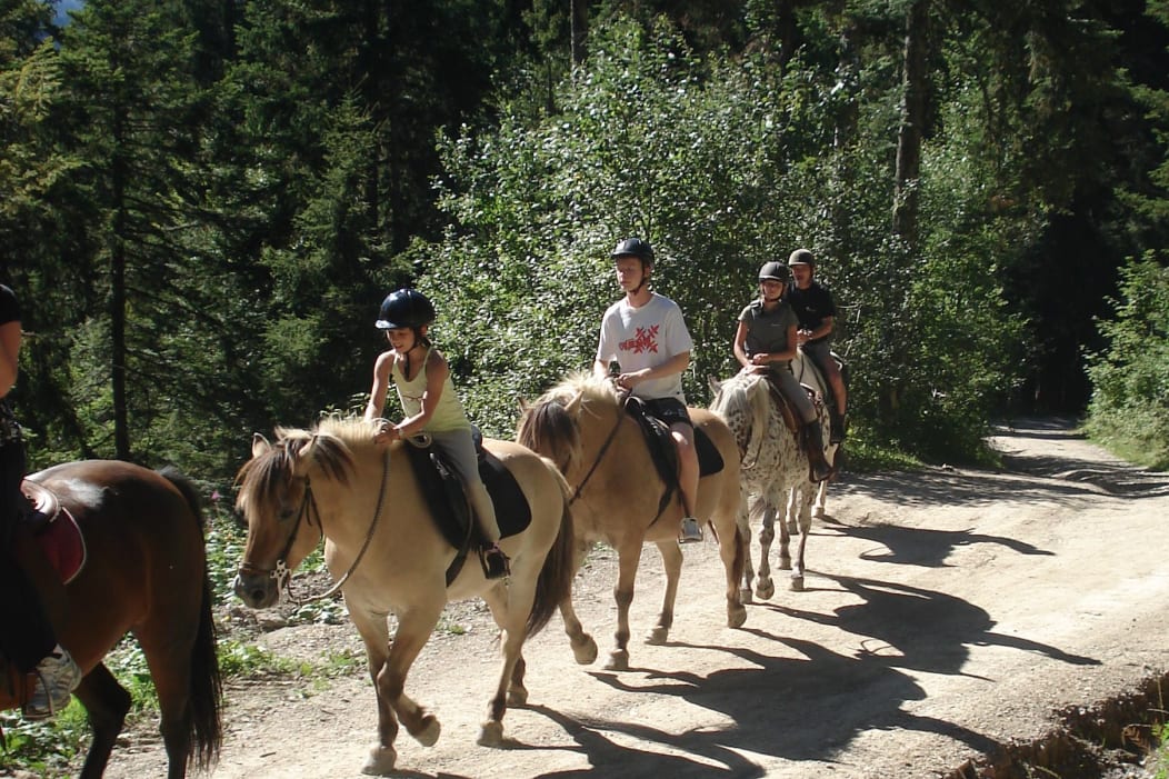 Horse riding in Les Gets