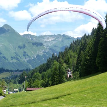 Parapenting in Les Gets