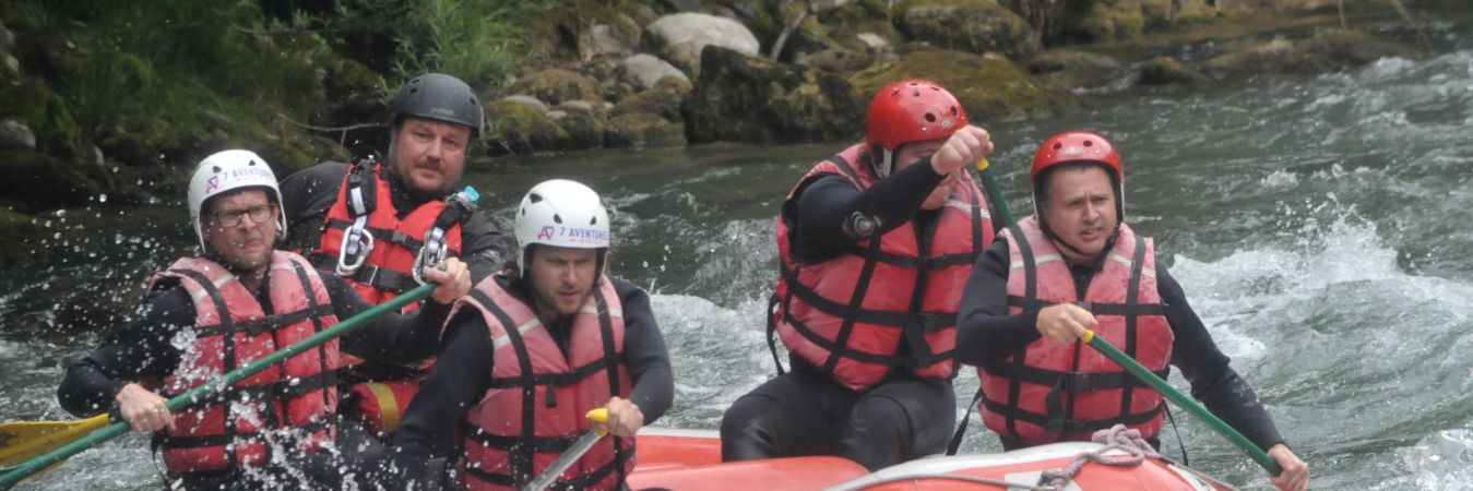 Rafting en Eaux-Vives aux Gets