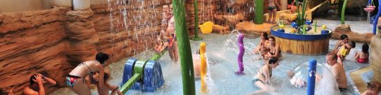 Natation en famille aux Gets