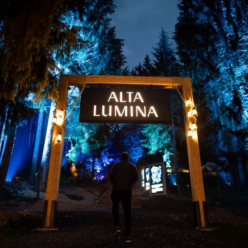 Alat Lumina attraction in Les Gets