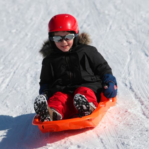 Faire de la Luge aux Gets