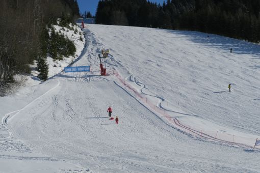 Top of Perrieres sledging slope