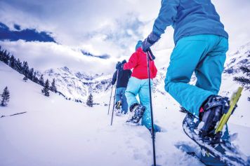 Snowshoeing in Les Gets