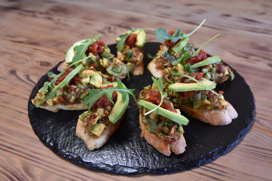 Chef Raphael's famous bruschetta