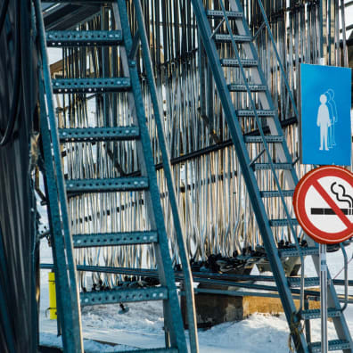 Les Gets, un domaine skiable sans cigarette