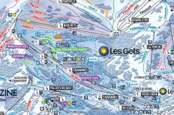 Les Gets Morzine Piste Map