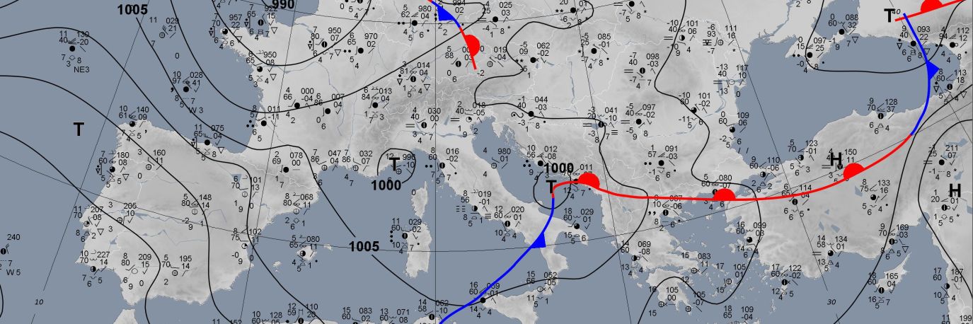 Weather Map and snow report of Les Gets