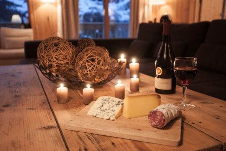 Wine and Cheese in Luxury Chalet La Chouette, Meribel