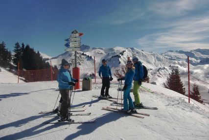 This calls for a ski