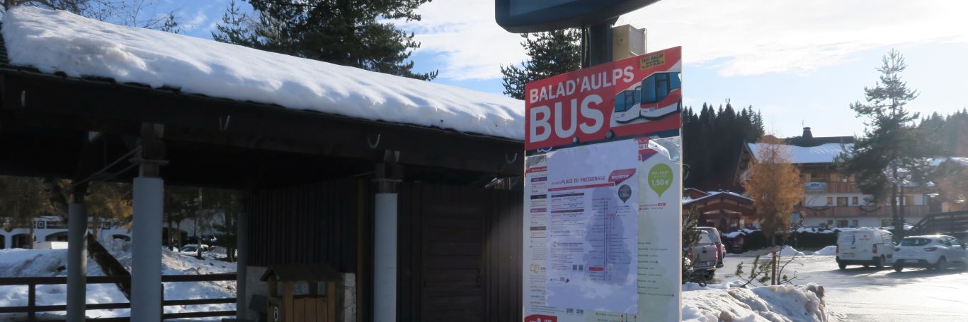 Arrêt de Bus aux Gets