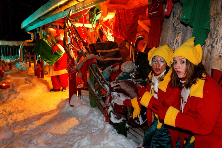 Christmas time in Les Gets for Kids