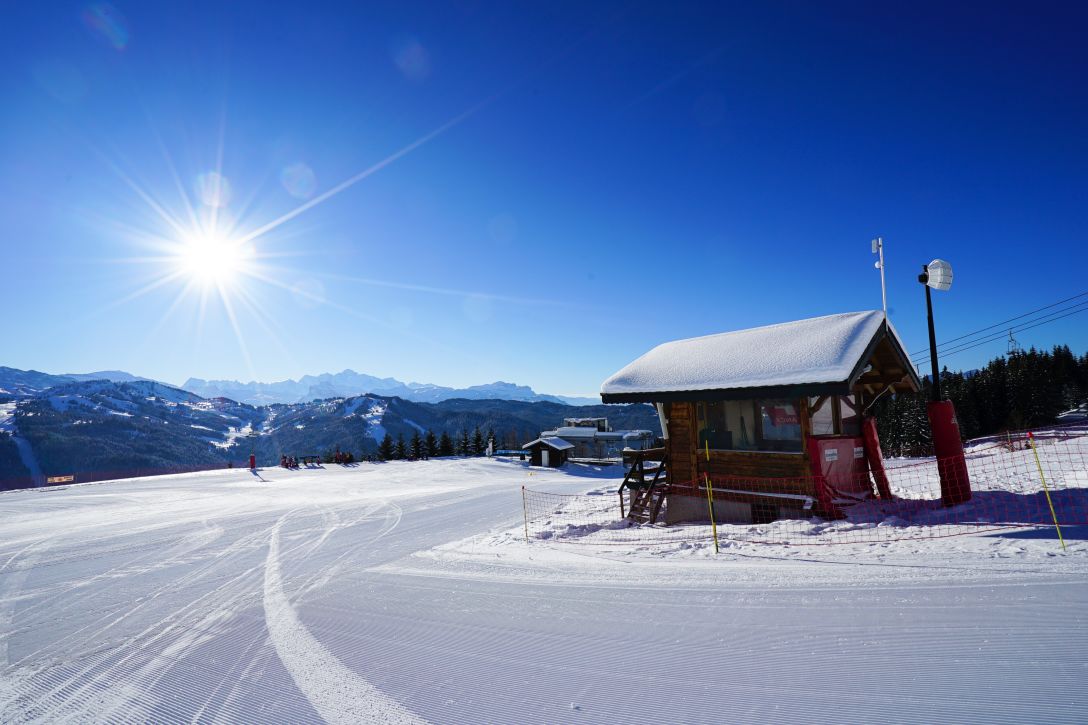 Les Gets local area piste map