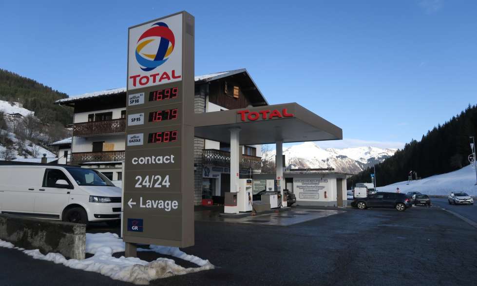 Les Gets Petrol Station