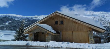 Luxury Chalet La Chouette Exterior in Meribel